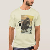 Muskox Stamp Souvenir T-shirt (Voorkant)