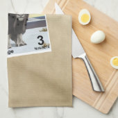 Muskox Stamp Souvenir Theedoek (Quarter Fold)