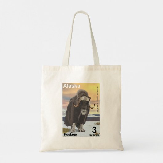 Muskox Tote Bag (Achterkant)