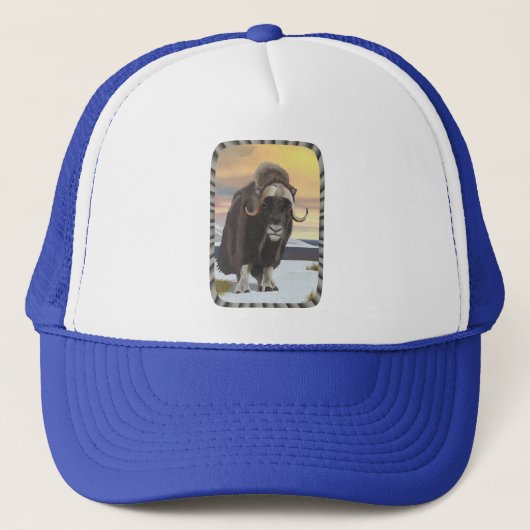 Muskox Trucker Pet (Voorkant)
