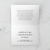 Muskrat Christmas Quirky Feestdagen Kaart (Binnen)