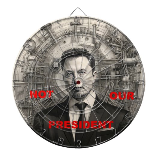 MuskRat Dartbord (Voorkant)