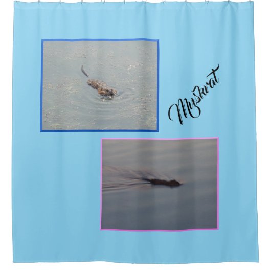 Muskrat douchegordijn (Voorkant)
