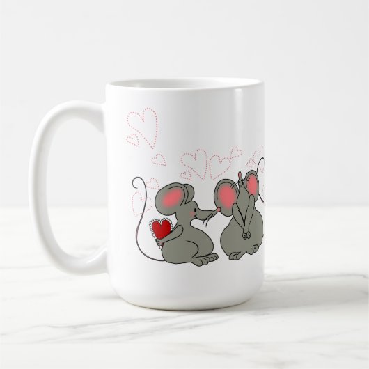 Muskrat Love Coffee Mok (Links)