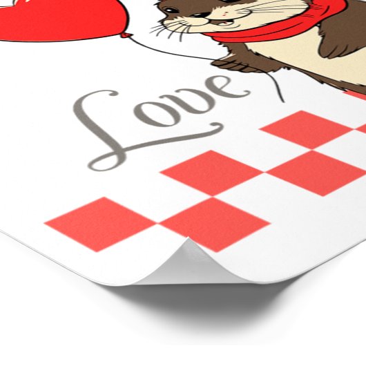 Muskrat Love Forever With You  Poster (Hoek)