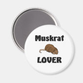 Muskrat Lover Magneet (Voorkant / Achterkant)