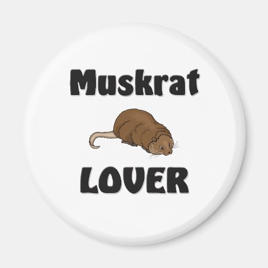 Muskrat Lover Magneet (Voorkant)