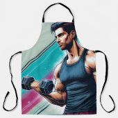 Muskulöser Mann Schort (Voorkant)