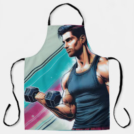 Muskulöser Mann Schort