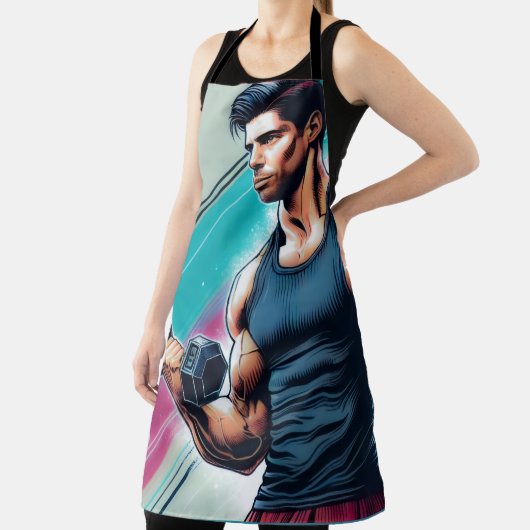 Muskulöser Mann Schort (Insitu)