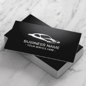 Muskusauto Professional Black Automobiel Visitekaartje