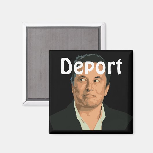 muskusmagneet deporteren magneet (Voorkant / Achterkant)