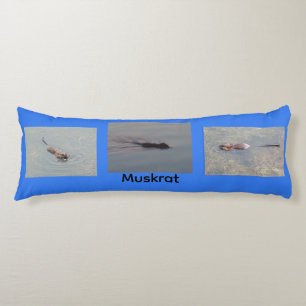 Muskusrat Lichaam Kussen