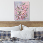 Muskusspotvogel Canvas Afdruk (Insitu (Slaapkamer))