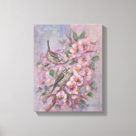 Muskusspotvogel Canvas Afdruk