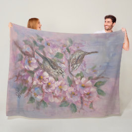 Muskusspotvogel Fleece Deken
