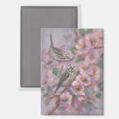 Muskusspotvogel Magneet (Voorkant / Achterkant)