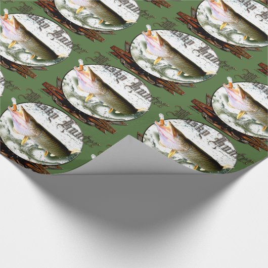 Musky hunter 1 cadeaupapier (Hoek)