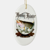 Musky hunter 1 keramisch ornament (Rechts)