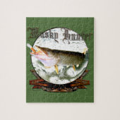 Musky hunter 1 legpuzzel (Verticaal)