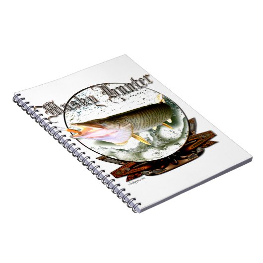 Musky hunter 1 notitieboek (Rechterzijde)