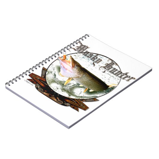 Musky hunter 1 notitieboek (Linkerzijde)