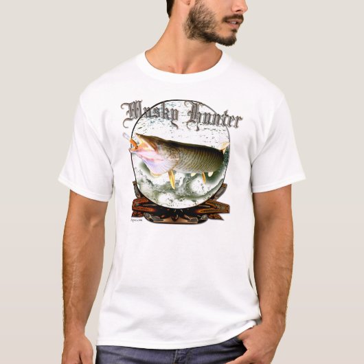 Musky hunter t-shirt (Voorkant)