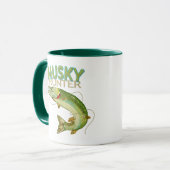 Musky Hunter Visser Trendy Design Koffie Mok (Voorkant links)