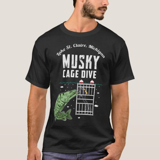 Musky Kooi Duik T-shirt (Voorkant)