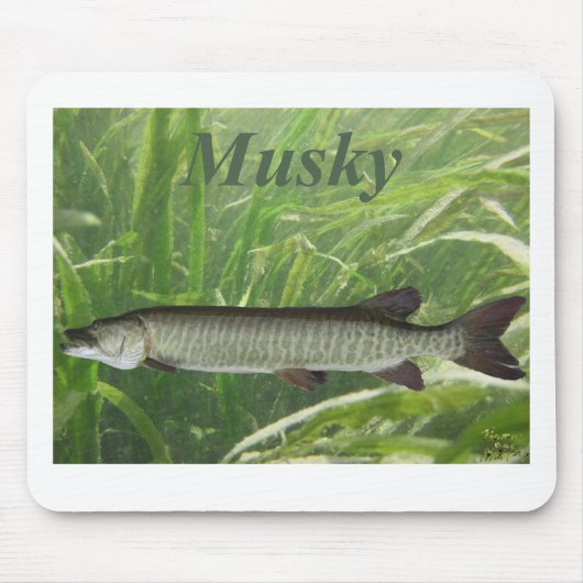 Musky Mousepad Muismat (Voorkant)