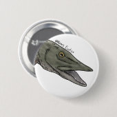 Musky speld ronde button 5,7 cm (Voorkant /achterkant)