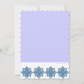 Muslim Baby Boy blue aqiqah Islamic Kaart (Achterkant)