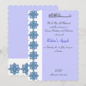 Muslim Baby Boy blue aqiqah Islamic Kaart (Voorkant / Achterkant)