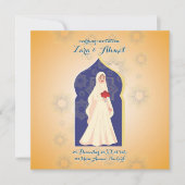 Muslim bachelorette kaart (Voorkant)