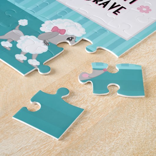 Muslim Beauful and Brave Girl Legpuzzel (Zijkant)