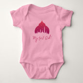 Muslim Eid Baby Jersey Bodysuit (Voorkant)