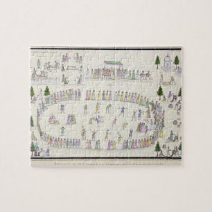 Muslim Festivals met inbegrip van het einde van de Legpuzzel