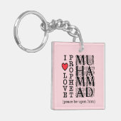 Muslim Gift Halal Islamic Gift Ramadan Eid Present Sleutelhanger (Voorkant Links)