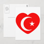 Muslim Love Briefkaart (Voorkant / Achterkant)