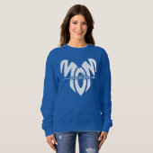 muslim mom heart sweatshirt (Voorkant volledig)