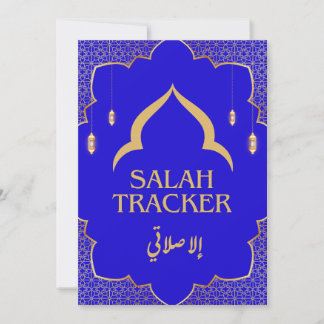 Muslim Salah Weekly Tracker Save The Date