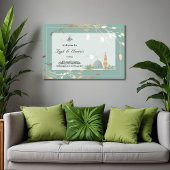 Muslim Wedding Welcome Sign Acrylic | Nikah Walima Acryl Bord