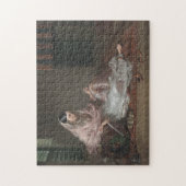 Muslim Woman schrijft door Francesco Renaldi : Legpuzzel (Verticaal)