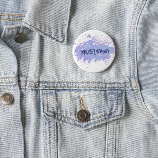 Muslimah Button (Paars) (In situ)
