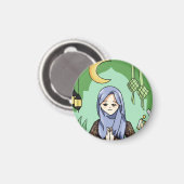 Muslimah Magneet (Voorkant / Achterkant)