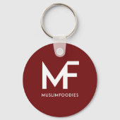 MuslimFoodies Logo Sleutelhanger (Voorkant)