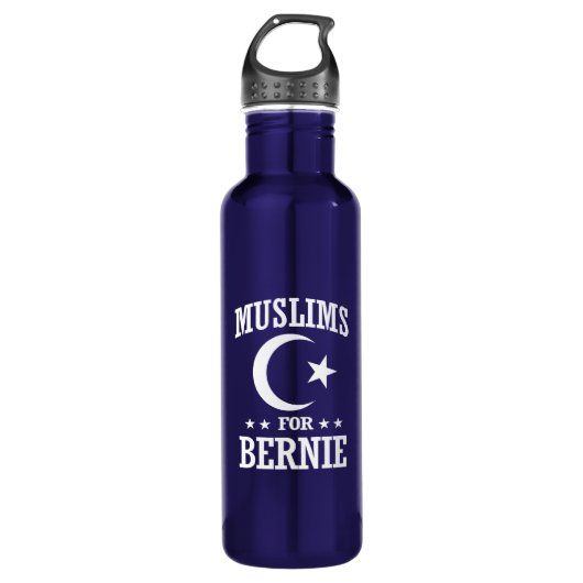 MUSLIMS VOOR BERNIE SANDERS WATERFLES  (Voorkant)