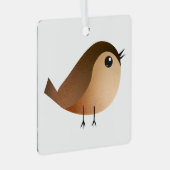 Muspard Kaart Metalen Ornament (Voorkant Rechts)