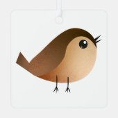 Muspard Kaart Metalen Ornament (Achterkant)