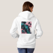 MUSSA FLORAL HOODIE (Achterkant volledig)